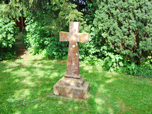 The Green sisters cross at All Saints